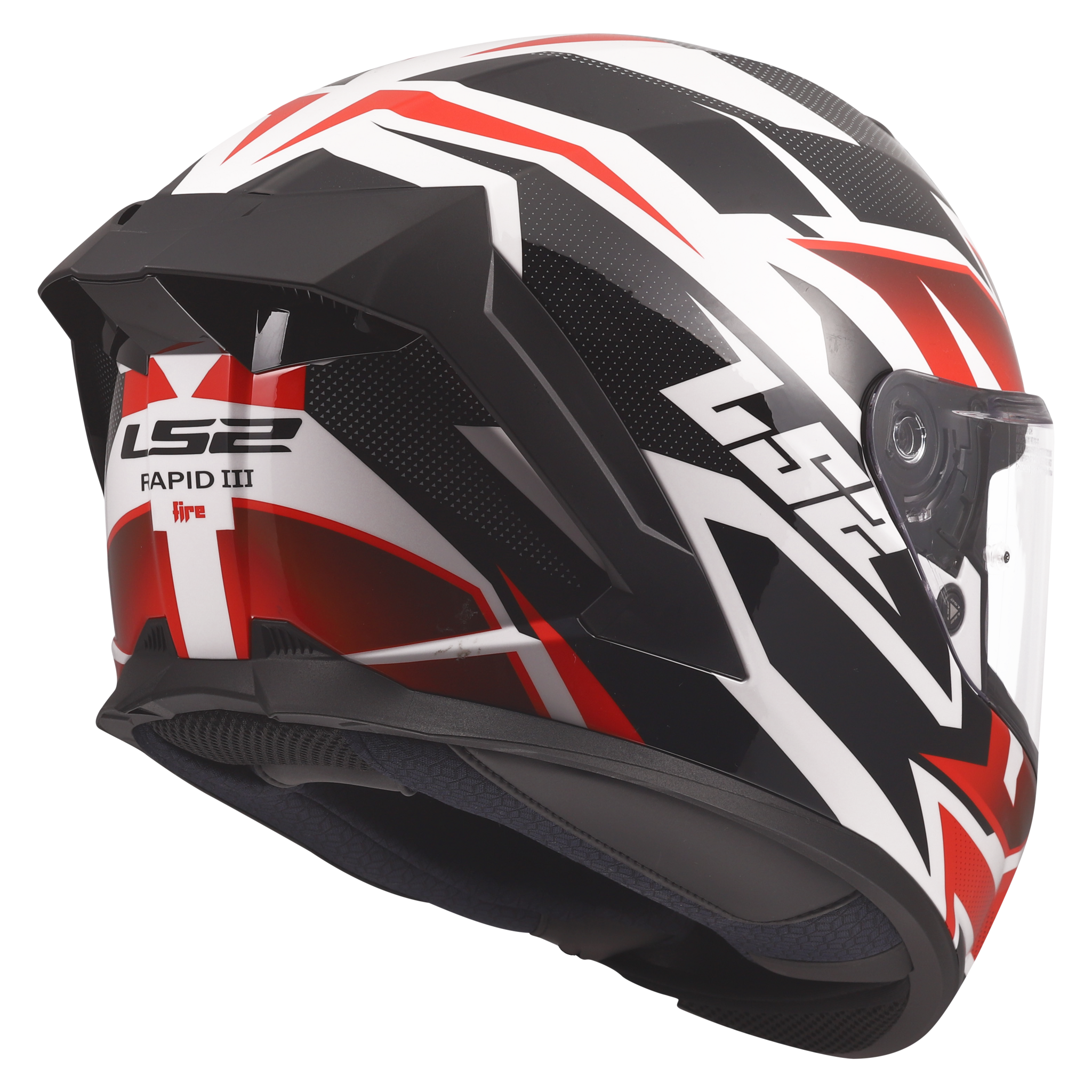 LS2 LS2 FF820 Rapid III XTREM Zwart / Rood / Wit