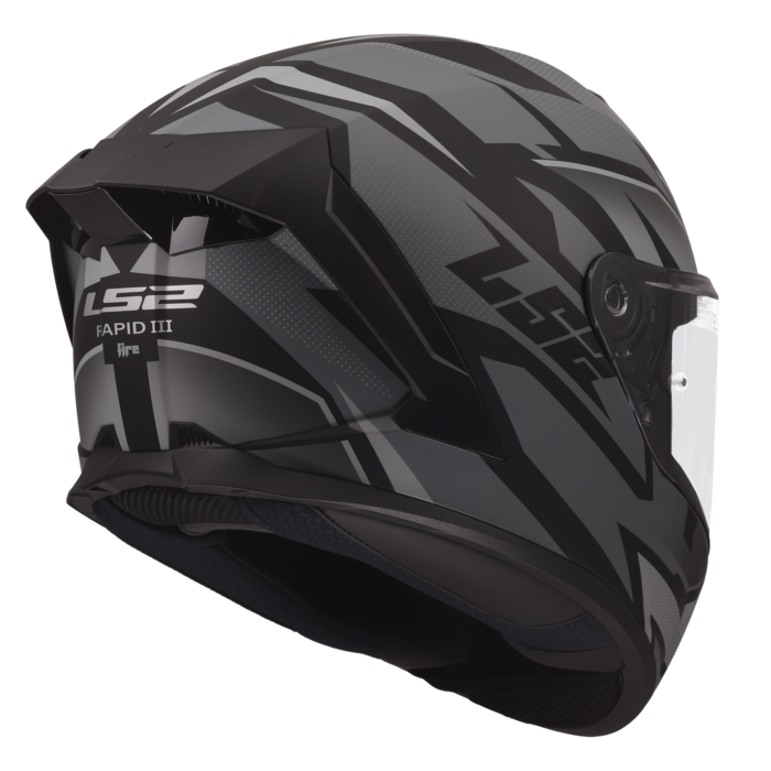 LS2 LS2 FF820 Rapid III XTREM Zwart / Grijs