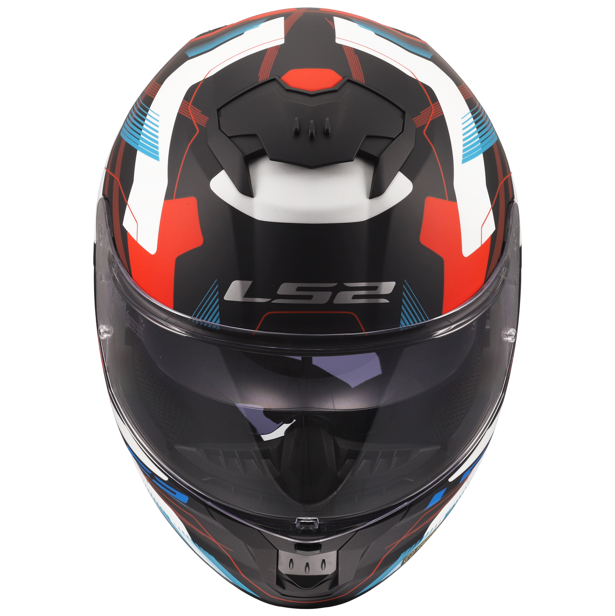 LS2 LS2 FF808 Stream II Mika Wit / Blauw / Rood