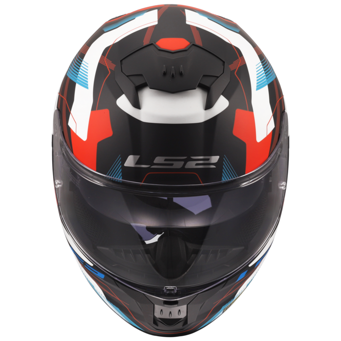 LS2 LS2 FF808 Stream II Mika Wit / Blauw / Rood