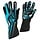 Speed handschoenen Melbourne 2.0 Zwart / Licht Blauw