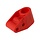 RR Stuurstang support 2 Hole I 20MM Rood