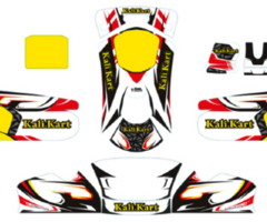 Kali Kart Stickerset KG MK20 / MK27 MINI