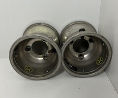 Gebruikt Kart Republic magnesium voorvelgen set 132MM / Steek 69MM