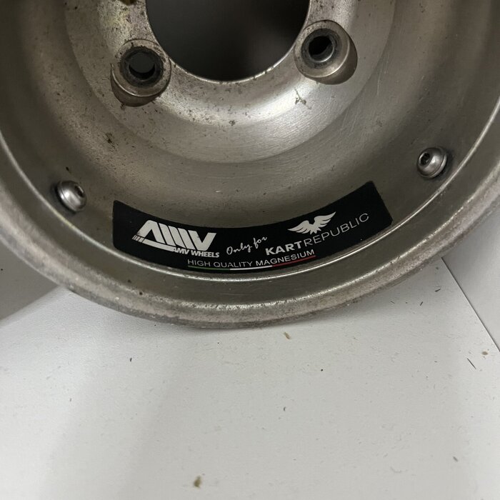 Gebruikt Kart Republic magnesium voorvelgen set 132MM / Steek 69MM