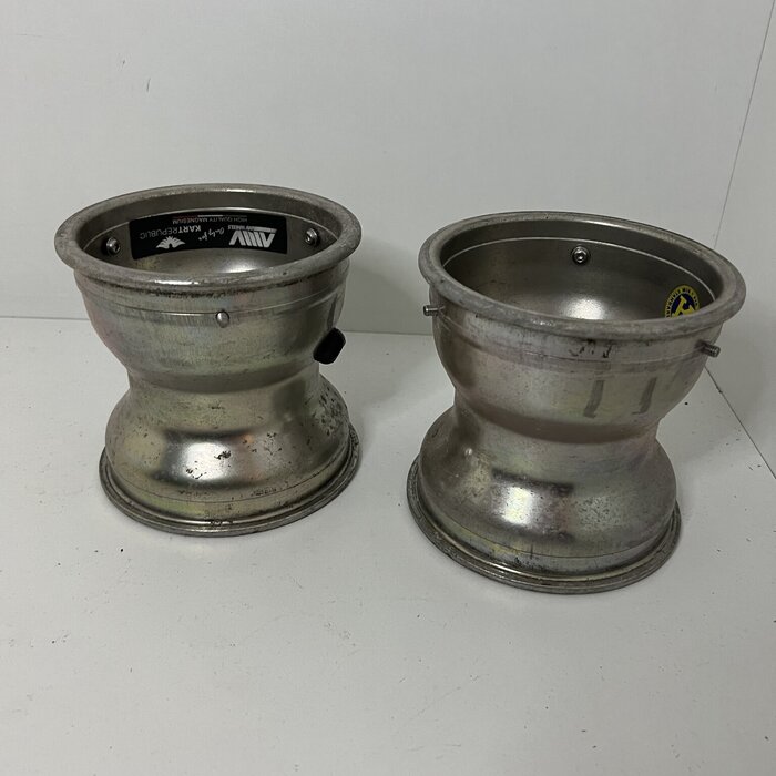 Gebruikt Kart Republic magnesium voorvelgen set 132MM / Steek 69MM