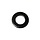 IPK Stoel Ring stoelring 15 x 27 MM zwart (voor verzonken bout M8)