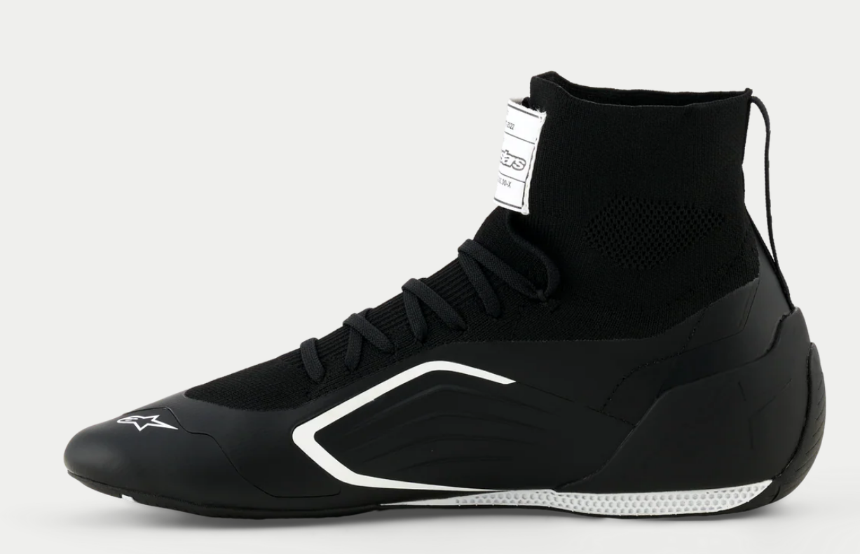 Alpinestars Alpinestars Supertech K Fia kartschoenen Zwart / Wit