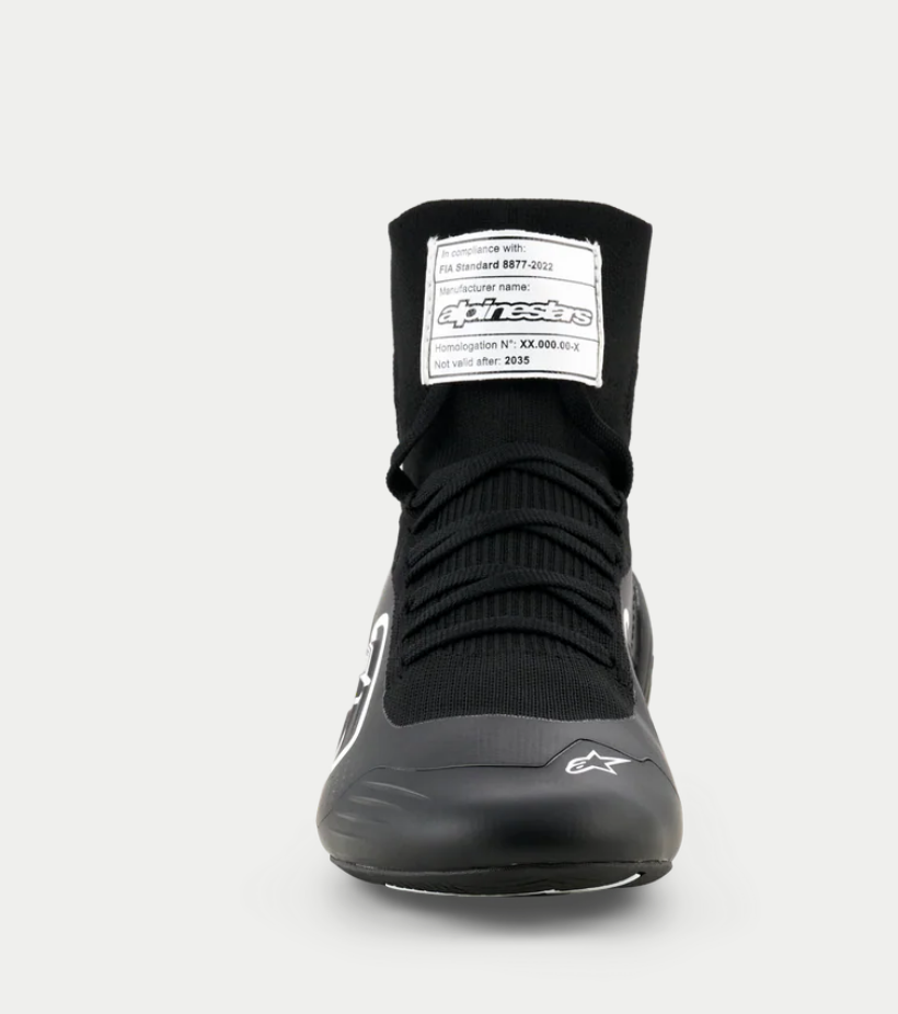 Alpinestars Alpinestars Supertech K Fia kartschoenen Zwart / Wit