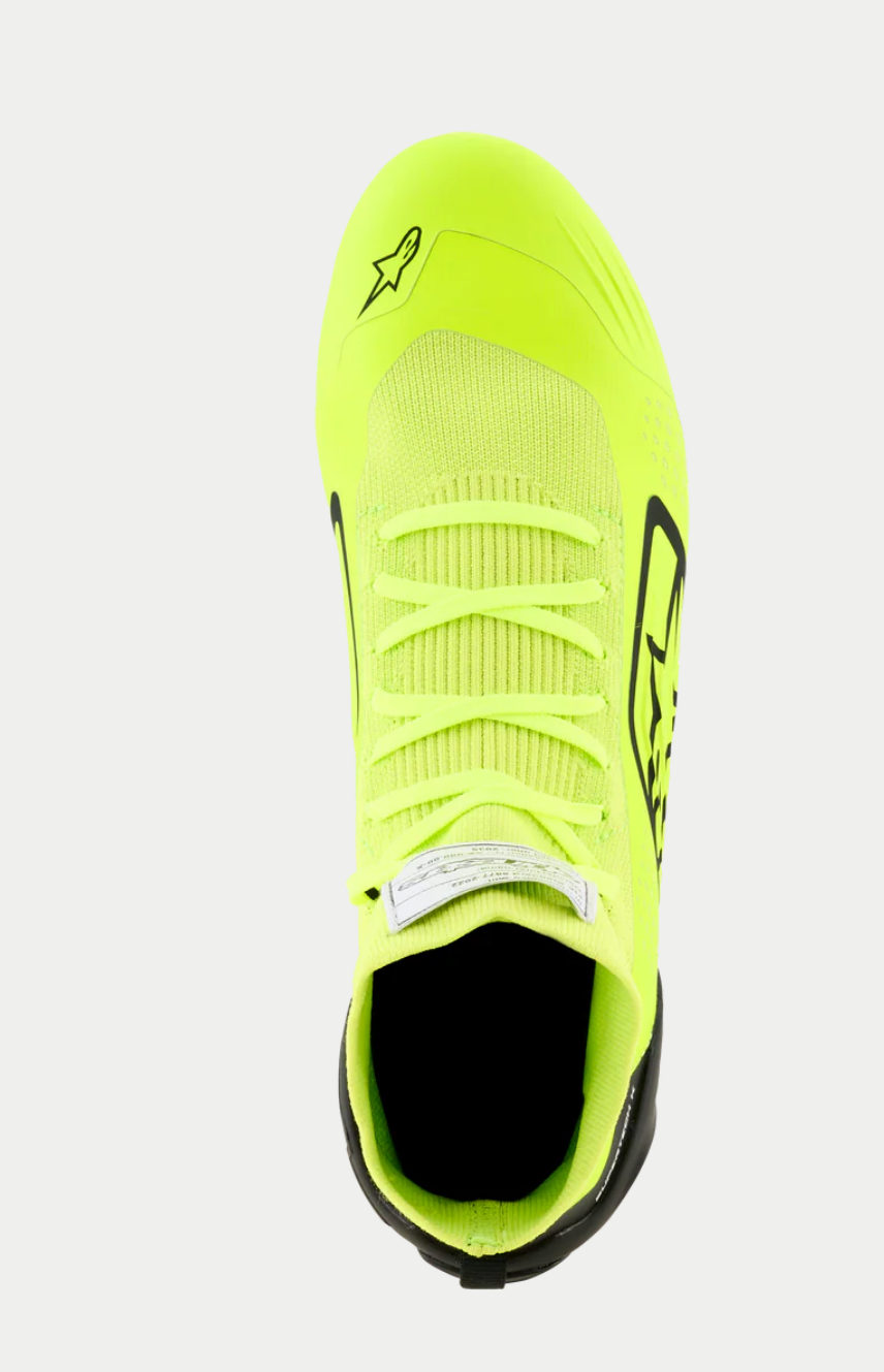 Alpinestars Alpinestars Supertech K Fia kartschoenen Fluor Geel / Zwart