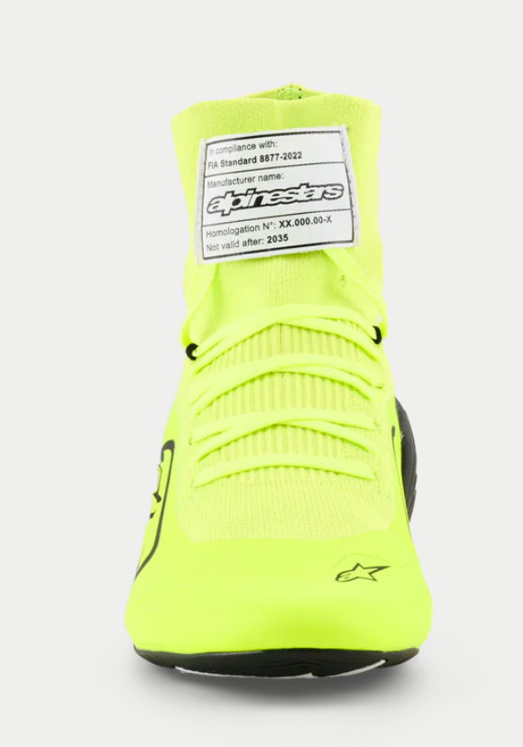 Alpinestars Alpinestars Supertech K Fia kartschoenen Fluor Geel / Zwart
