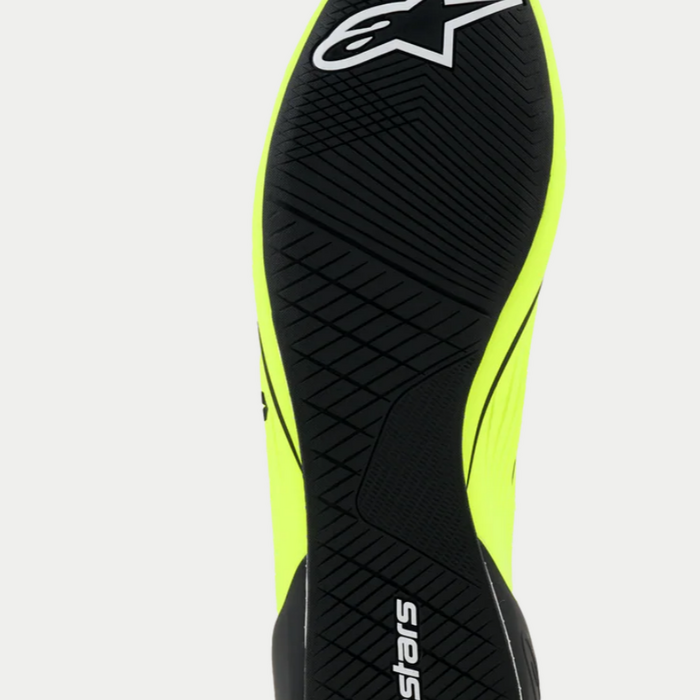 Alpinestars Alpinestars Supertech K Fia kartschoenen Fluor Geel / Zwart