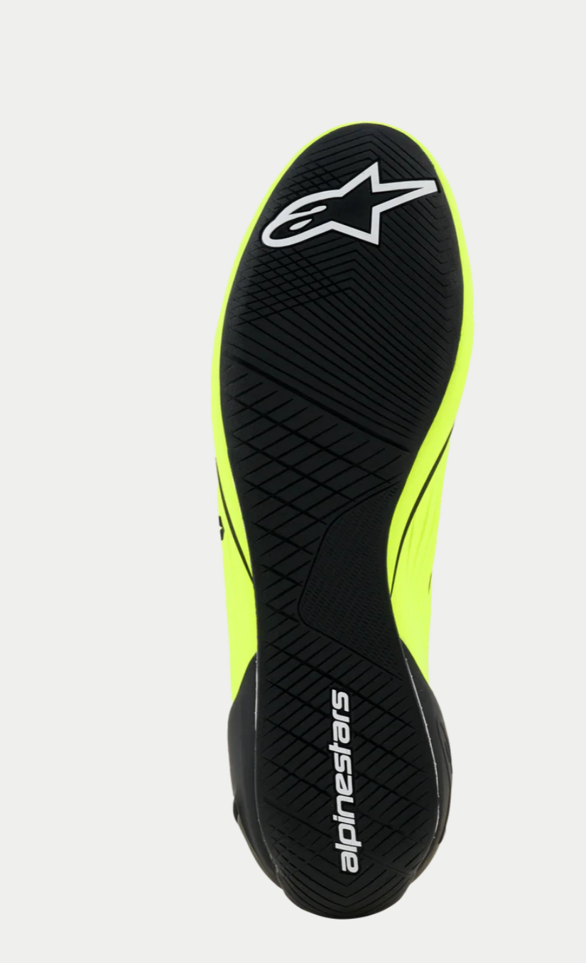 Alpinestars Alpinestars Supertech K Fia kartschoenen Fluor Geel / Zwart