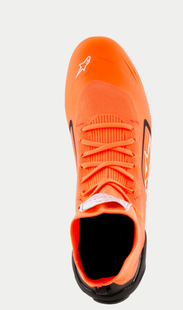 Alpinestars Alpinestars Supertech K Fia kartschoenen Fluor Oranje / Zwart