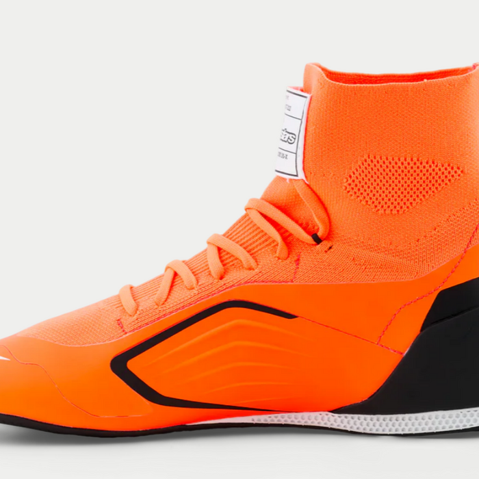 Alpinestars Alpinestars Supertech K Fia kartschoenen Fluor Oranje / Zwart