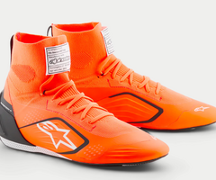 Alpinestars Alpinestars Supertech K Fia kartschoenen Fluor Oranje / Zwart