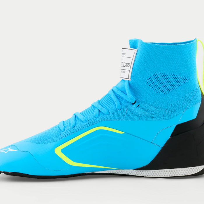 Alpinestars Alpinestars Supertech K Fia kartschoenen Licht Blauw / Fluor Geel