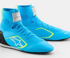 Alpinestars Alpinestars Supertech K Fia kartschoenen Licht Blauw / Fluor Geel