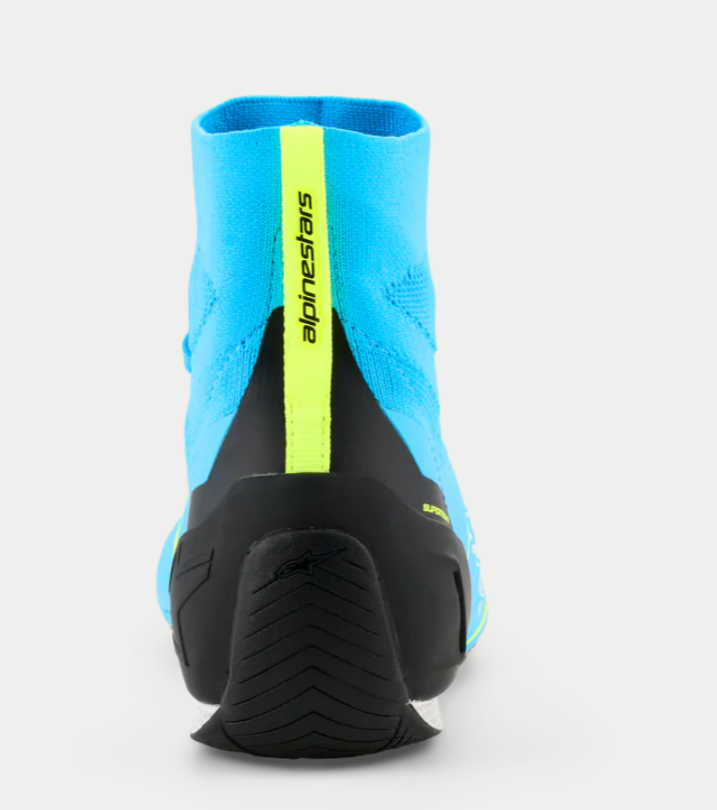 Alpinestars Alpinestars Supertech K Fia kartschoenen Licht Blauw / Fluor Geel