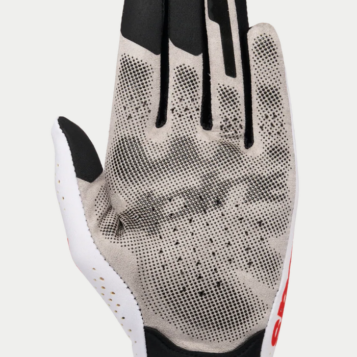 Alpinestars Alpinestars Sim racing handschoenen Graphic 1 Ice Zilver / Zwart / Rood
