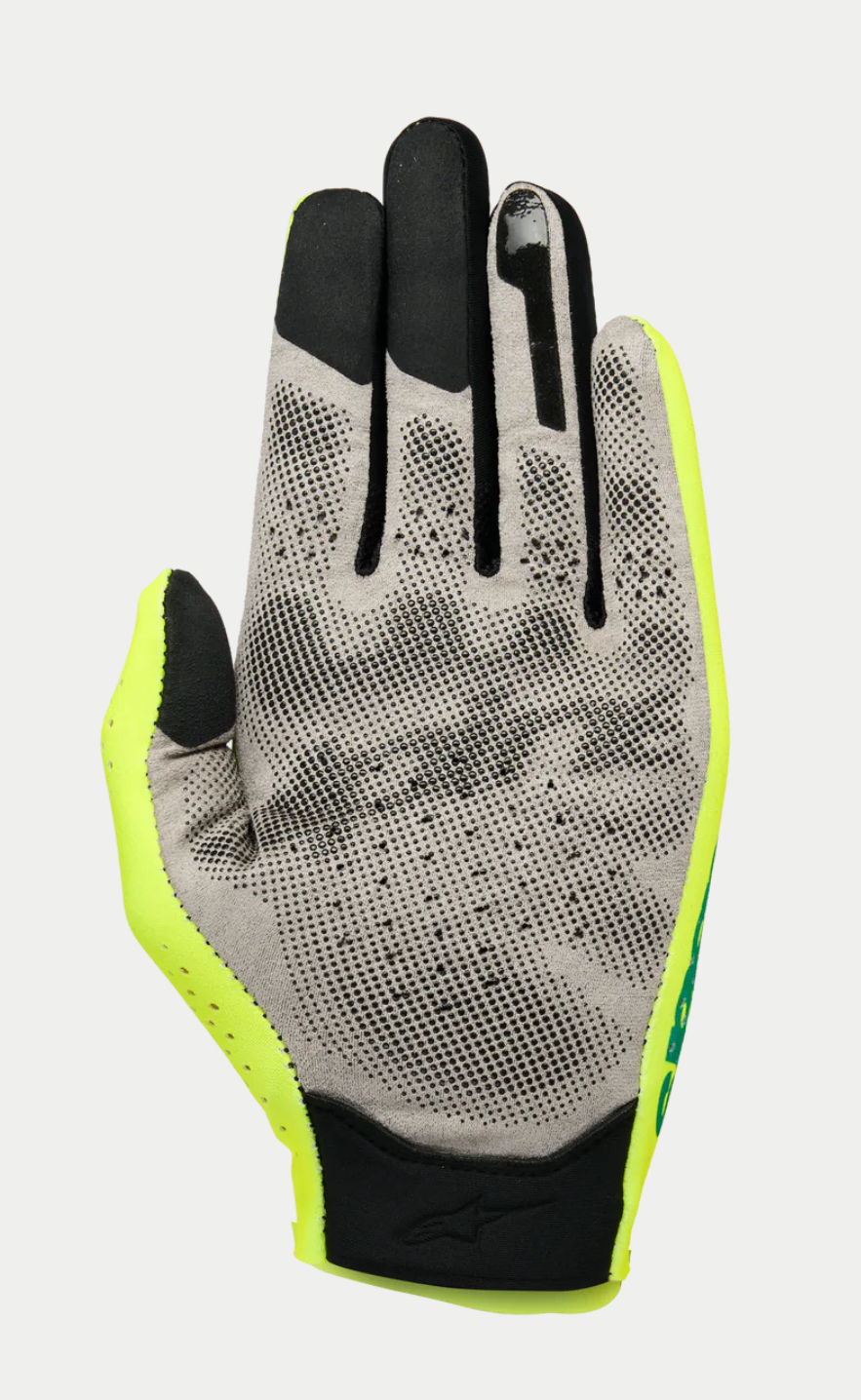 Alpinestars Alpinestars Sim racing handschoenen Graphic 1 SAFETY YELLOW BLACK TURQUOISE