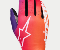 Alpinestars Alpinestars Sim racing handschoenen Graphic 2 Oranje / Neon Paars / Wit