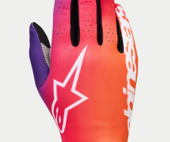 Alpinestars Alpinestars Sim racing handschoenen Graphic 2 Oranje / Neon Paars / Wit