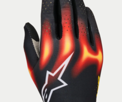 Alpinestars Alpinestars Sim racing handschoenen Graphic 3 Zwart / Rood / Warm Geel