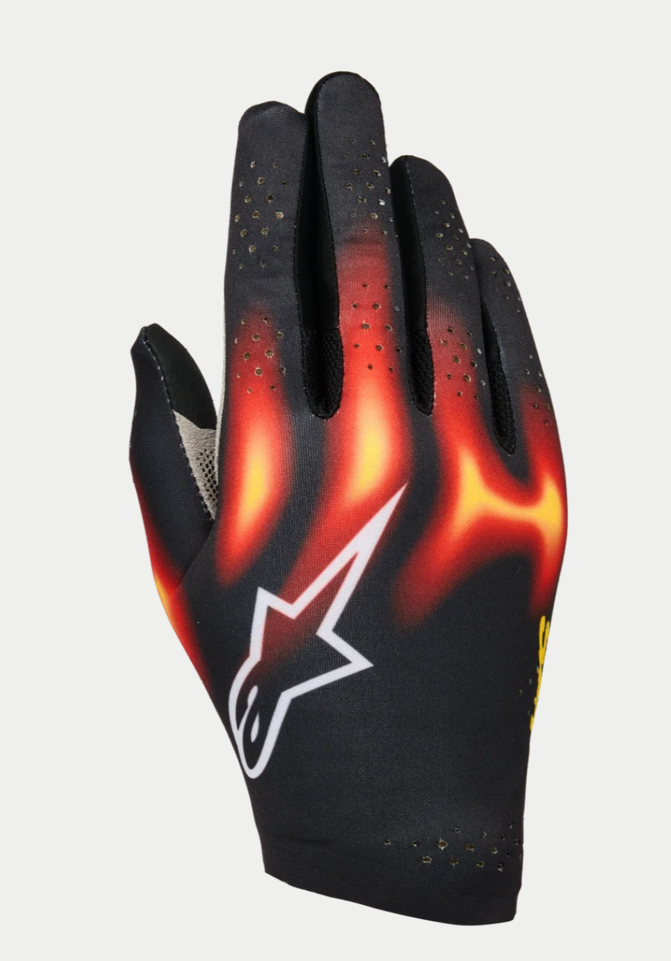Alpinestars Alpinestars Sim racing handschoenen Graphic 3 Zwart / Rood / Warm Geel