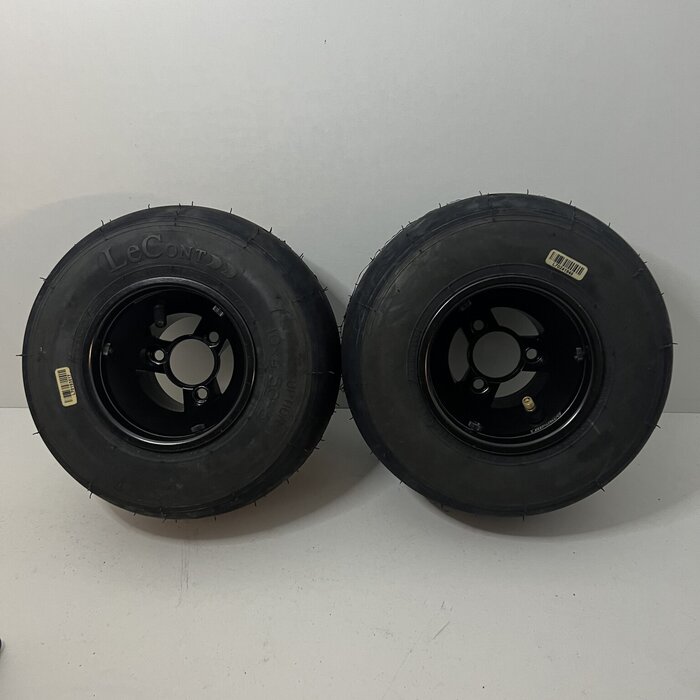 Top Kart voorvelgen 130MM met Le cont option banden erom