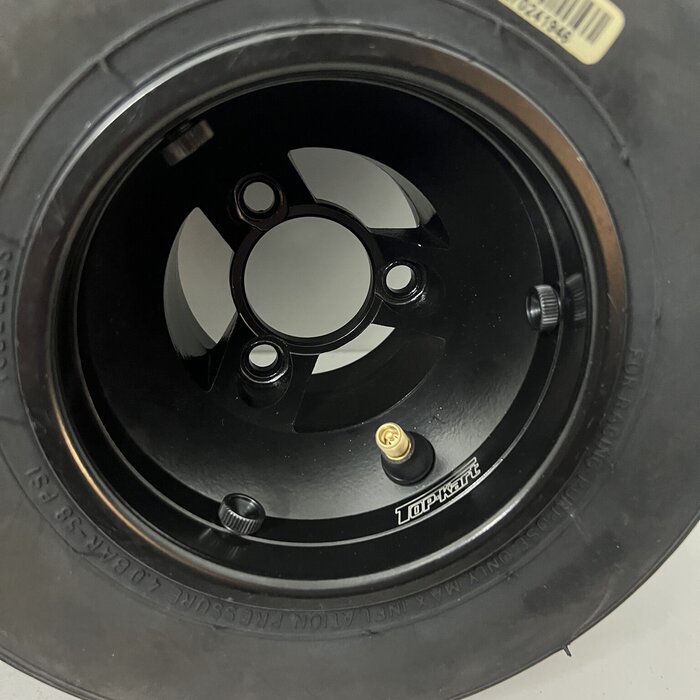 Top Kart voorvelgen 130MM met Le cont option banden erom