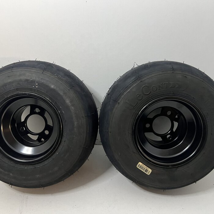 Top Kart voorvelgen 130MM met Le cont option banden erom