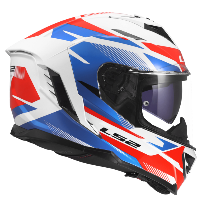 LS2 LS2 FF818 Storm III Komai Wit / Blauw / Rood