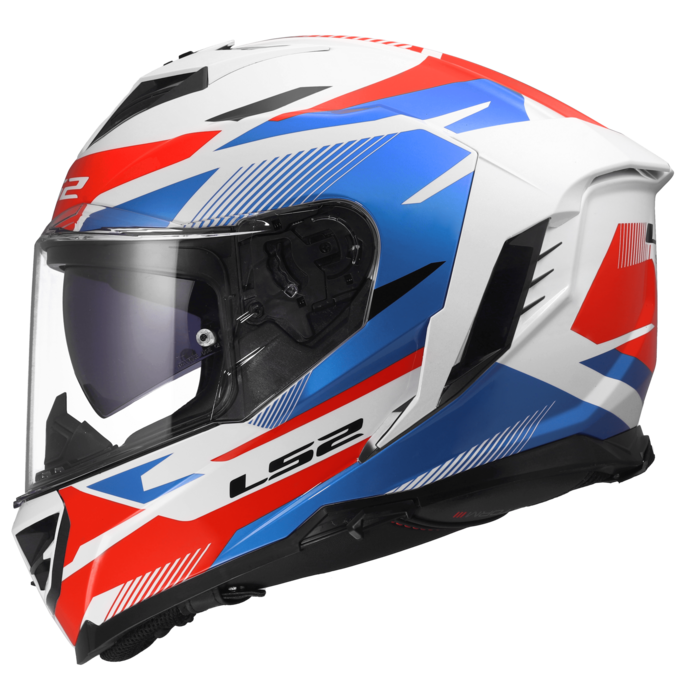 LS2 LS2 FF818 Storm III Komai Wit / Blauw / Rood