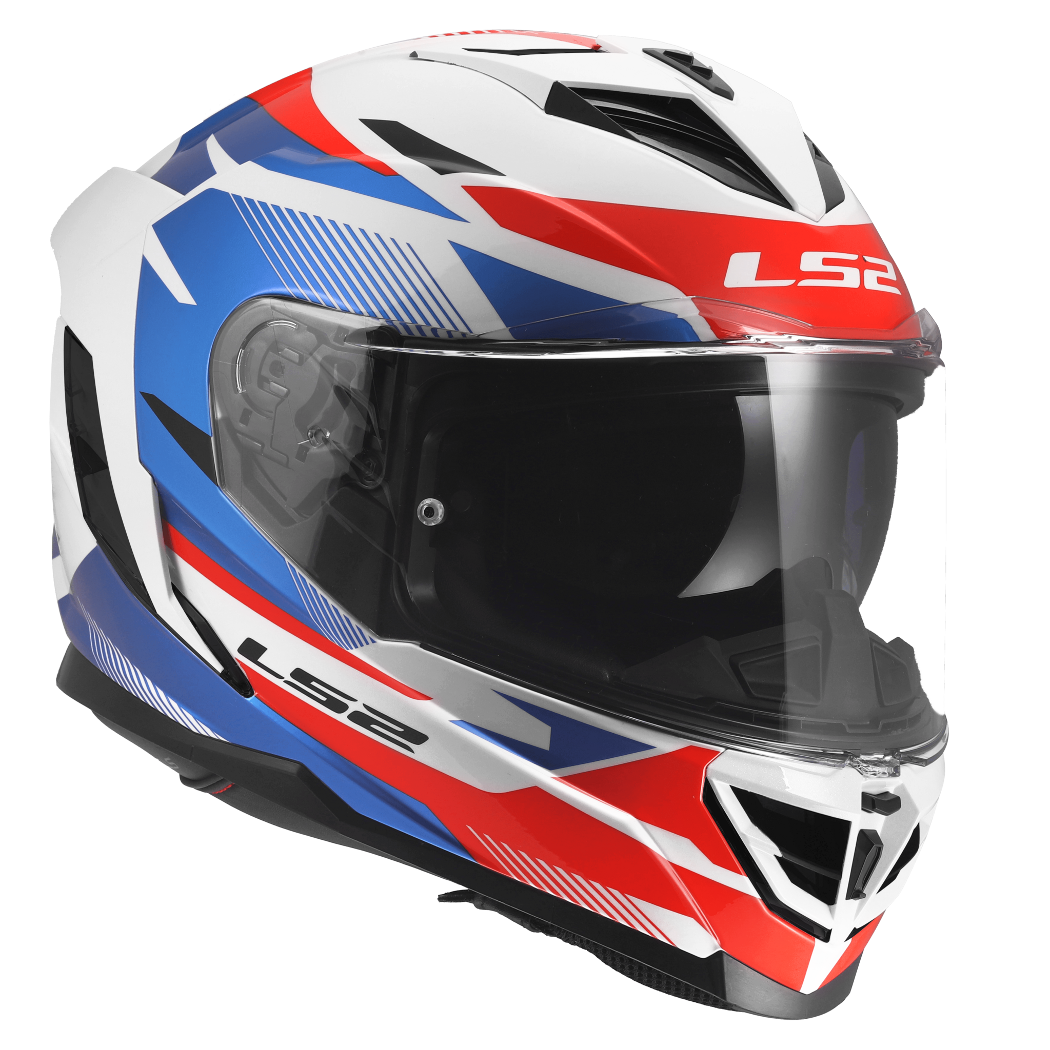 LS2 LS2 FF818 Storm III Komai Wit / Blauw / Rood