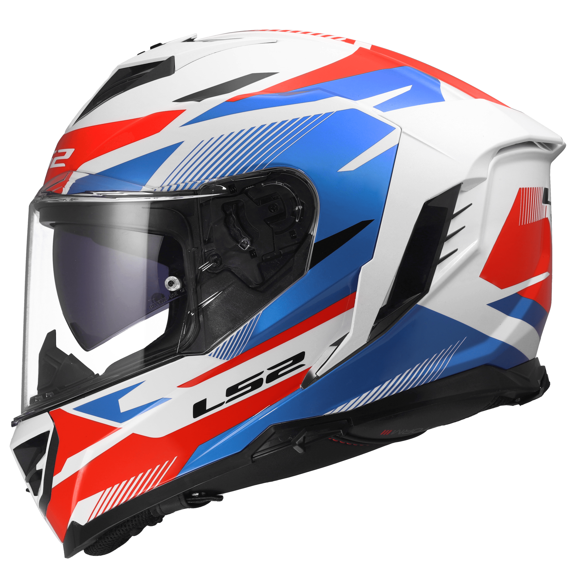 LS2 LS2 FF818 Storm III Komai Wit / Blauw / Rood