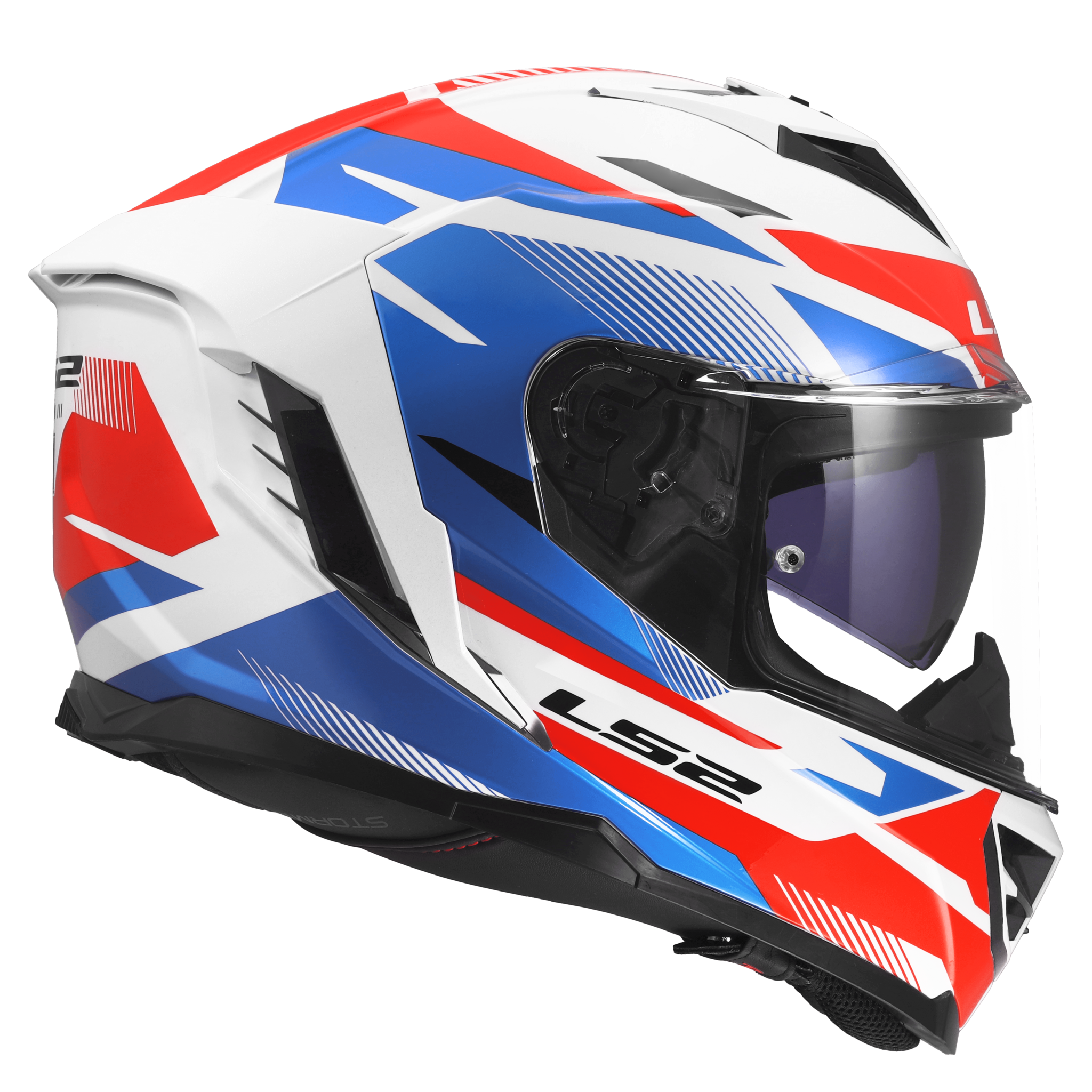 LS2 LS2 FF818 Storm III Komai Wit / Blauw / Rood