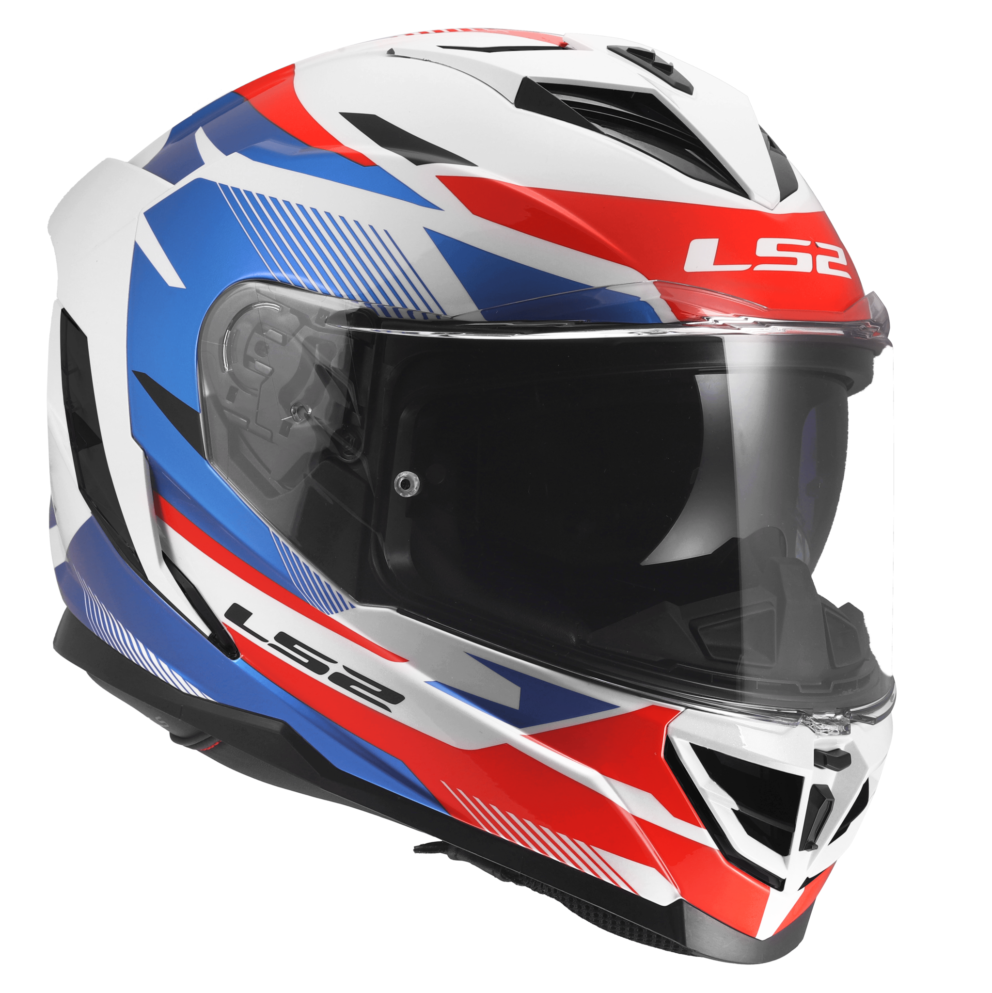LS2 LS2 FF818 Storm III Komai Wit / Blauw / Rood