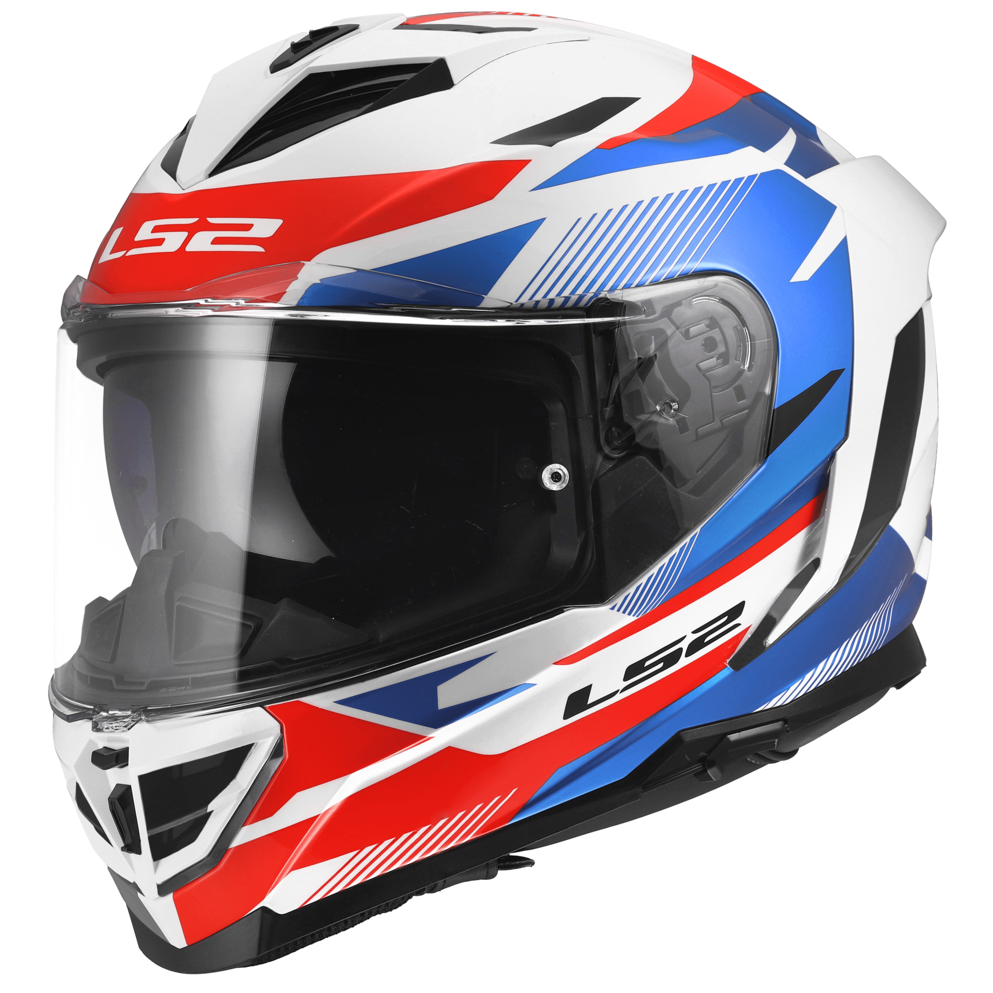 LS2 LS2 FF818 Storm III Komai Wit / Blauw / Rood