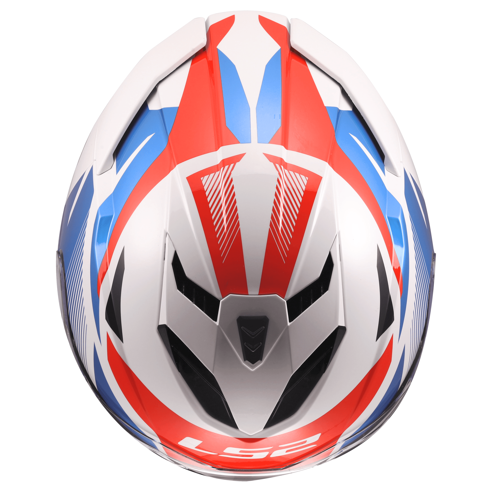 LS2 LS2 FF818 Storm III Komai Wit / Blauw / Rood