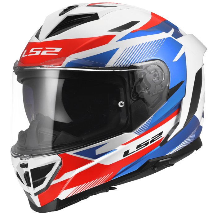 LS2 LS2 FF818 Storm III Komai Wit / Blauw / Rood