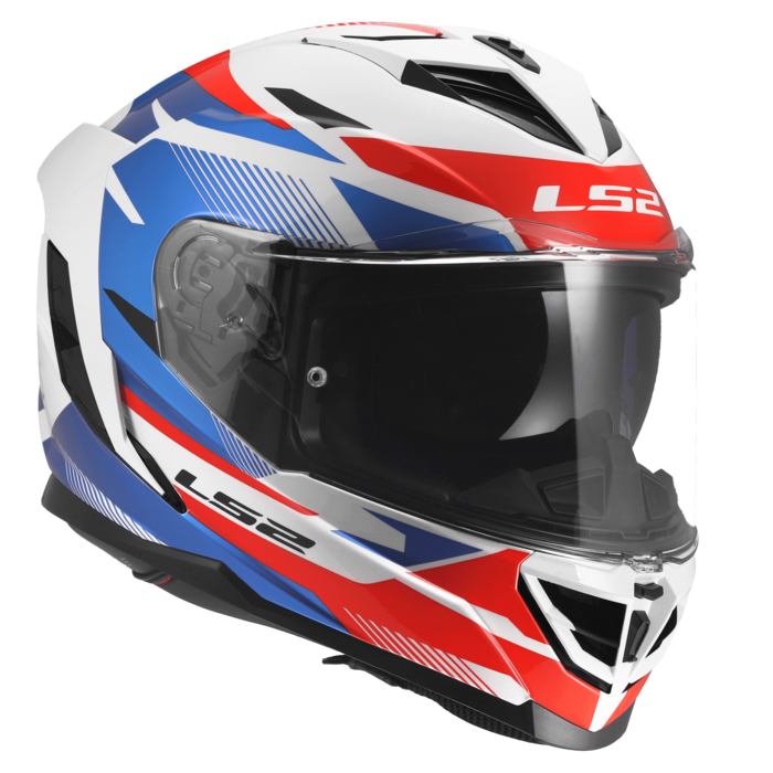 LS2 LS2 FF818 Storm III Komai Wit / Blauw / Rood