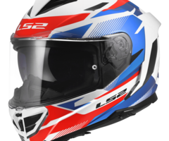 LS2 LS2 FF818 Storm III Komai Wit / Blauw / Rood