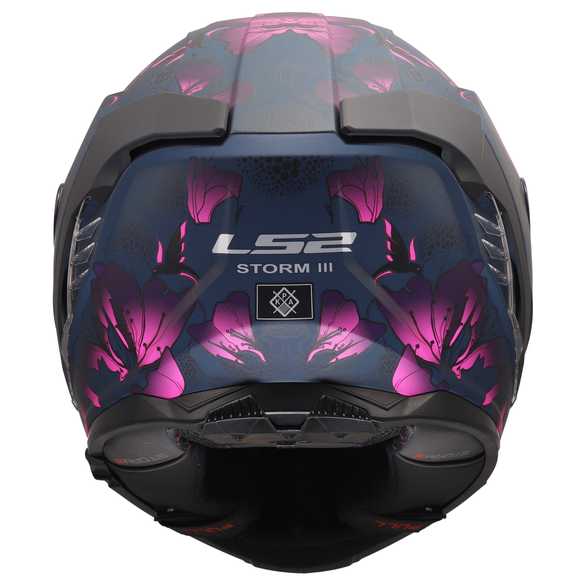 LS2 LS2 FF818 Storm III Burst matt zwart / roze