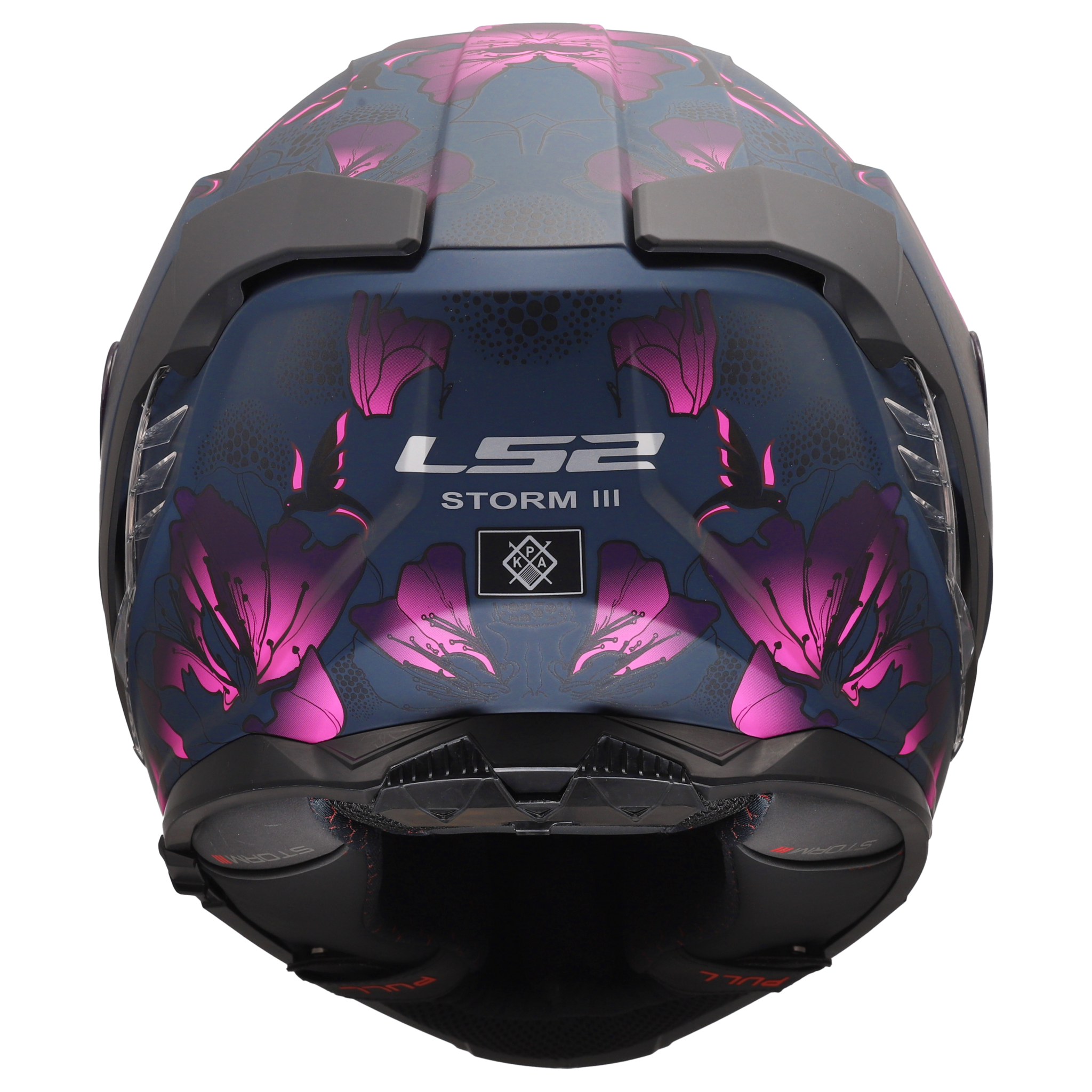 LS2 LS2 FF818 Storm III Burst matt zwart / roze