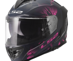 LS2 LS2 FF818 Storm III Burst matt zwart / roze