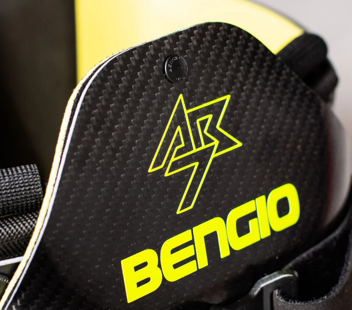 Bengio Bengio AB7 Lady / dames ribprotector FIA 8870-2018 keuring zwart /Fluo geel