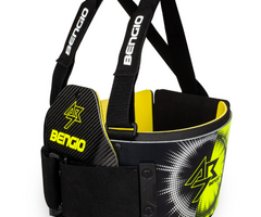 Bengio Bengio AB7 Lady / dames ribprotector FIA 8870-2018 keuring zwart /Fluo geel