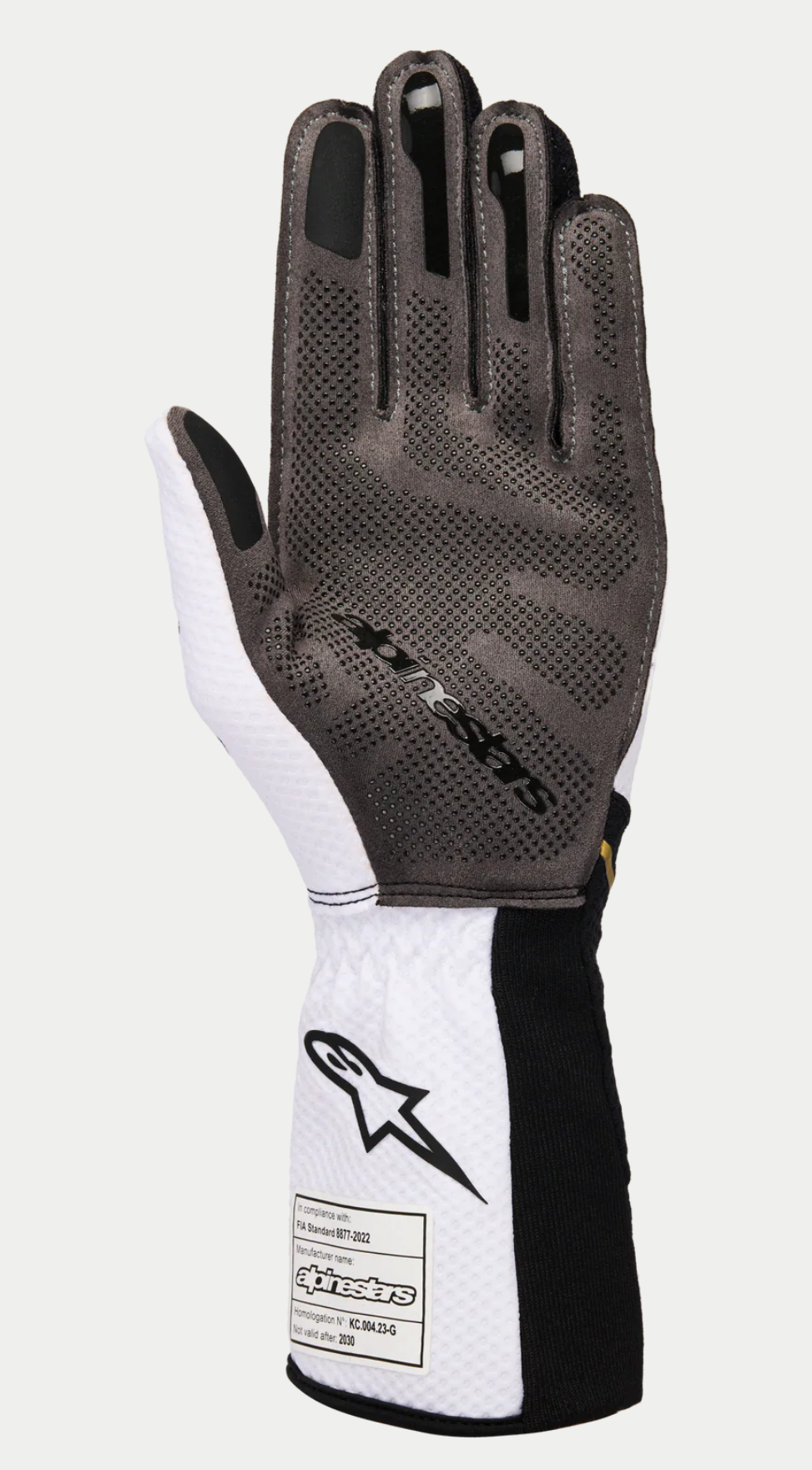 Alpinestars Alpinestars Tech 1-KX V4 Zwart / Goud / Wit (FIA- KARTING)