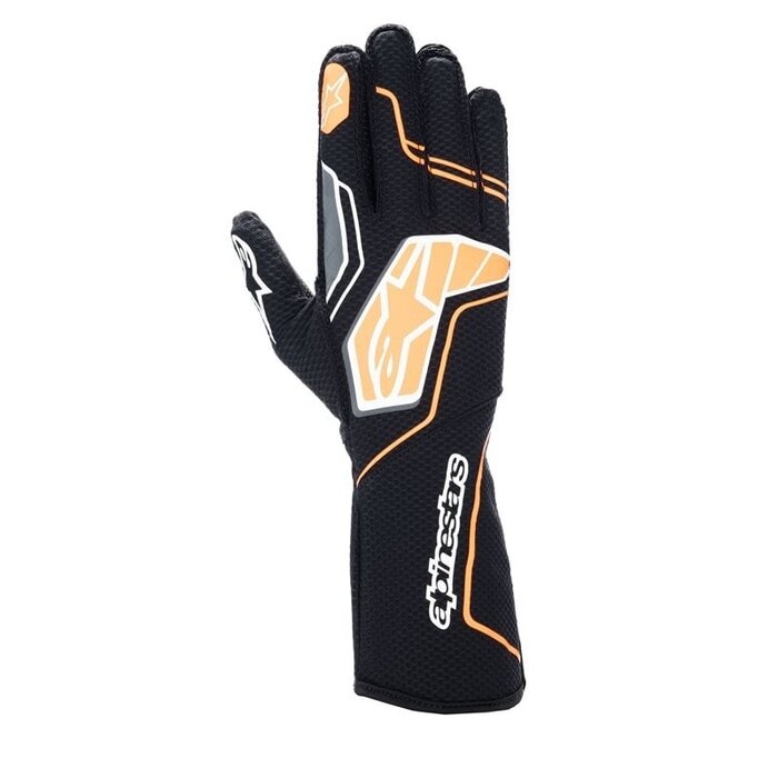 Alpinestars Alpinestars Tech 1-KX V4 Zwart / fluor oranje (FIA- KARTING)